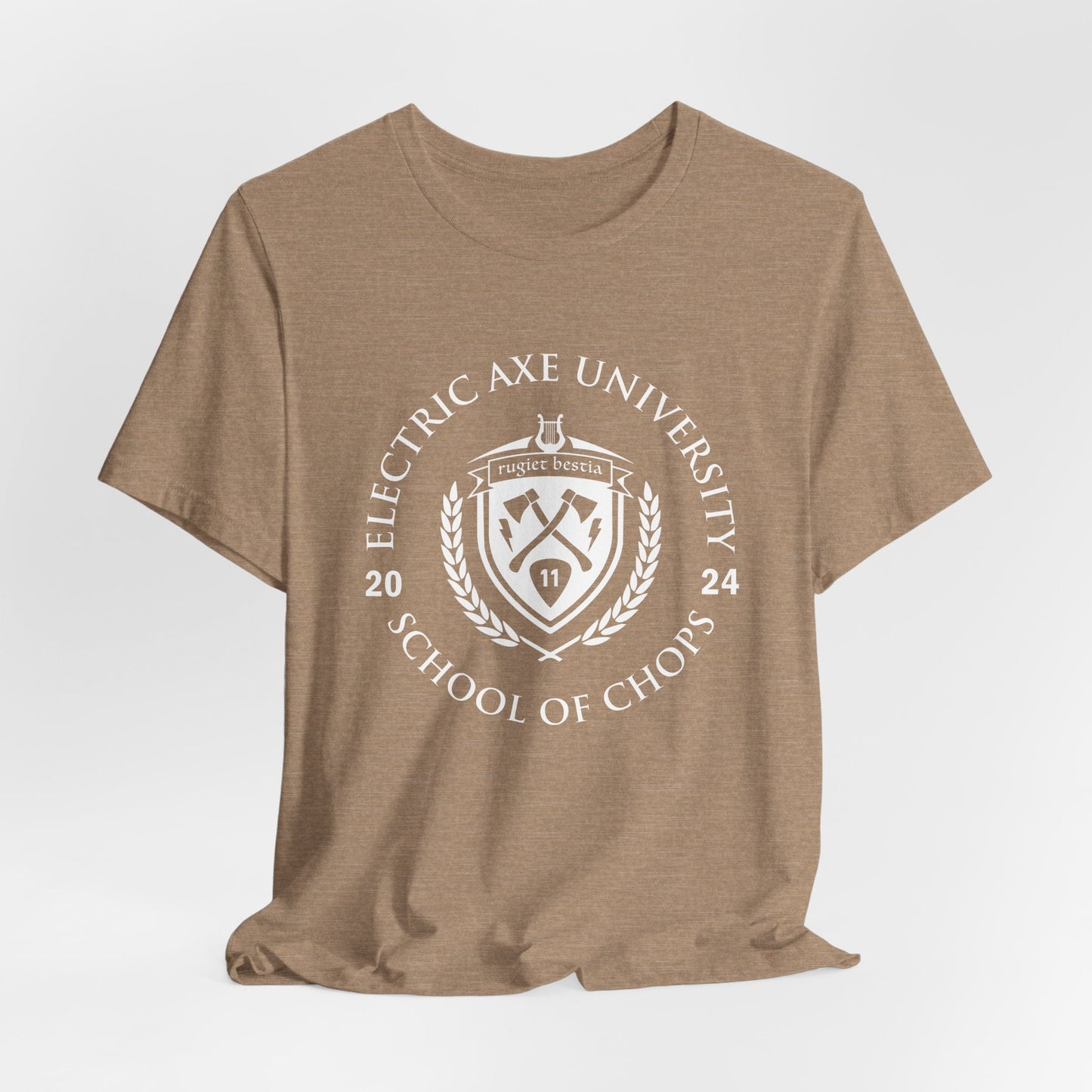 Self-Taught Guitar University T-Shirt, Funny Guitarist Tee Printify