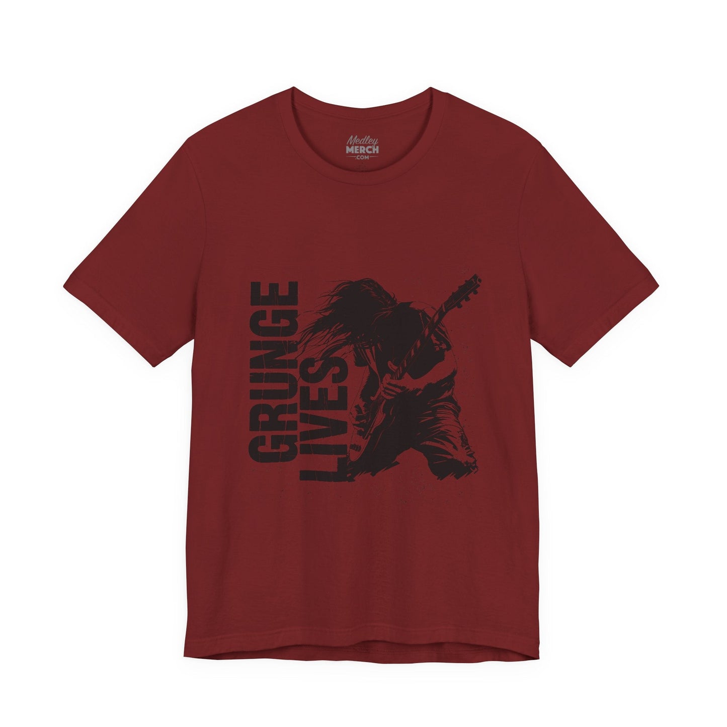Grunge Lives T-shirt, Music Gift for Guitar Players and Rock fans Printify