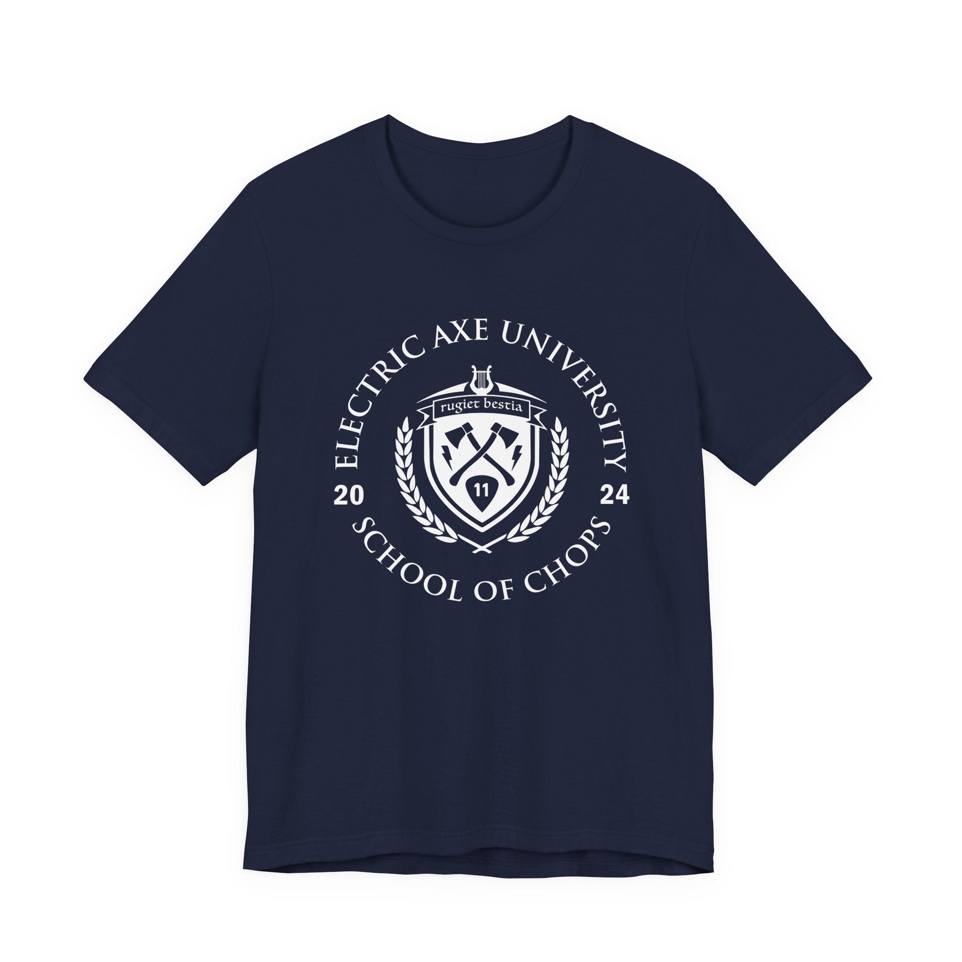 Self-Taught Guitar University T-Shirt, Funny Guitarist Tee Printify