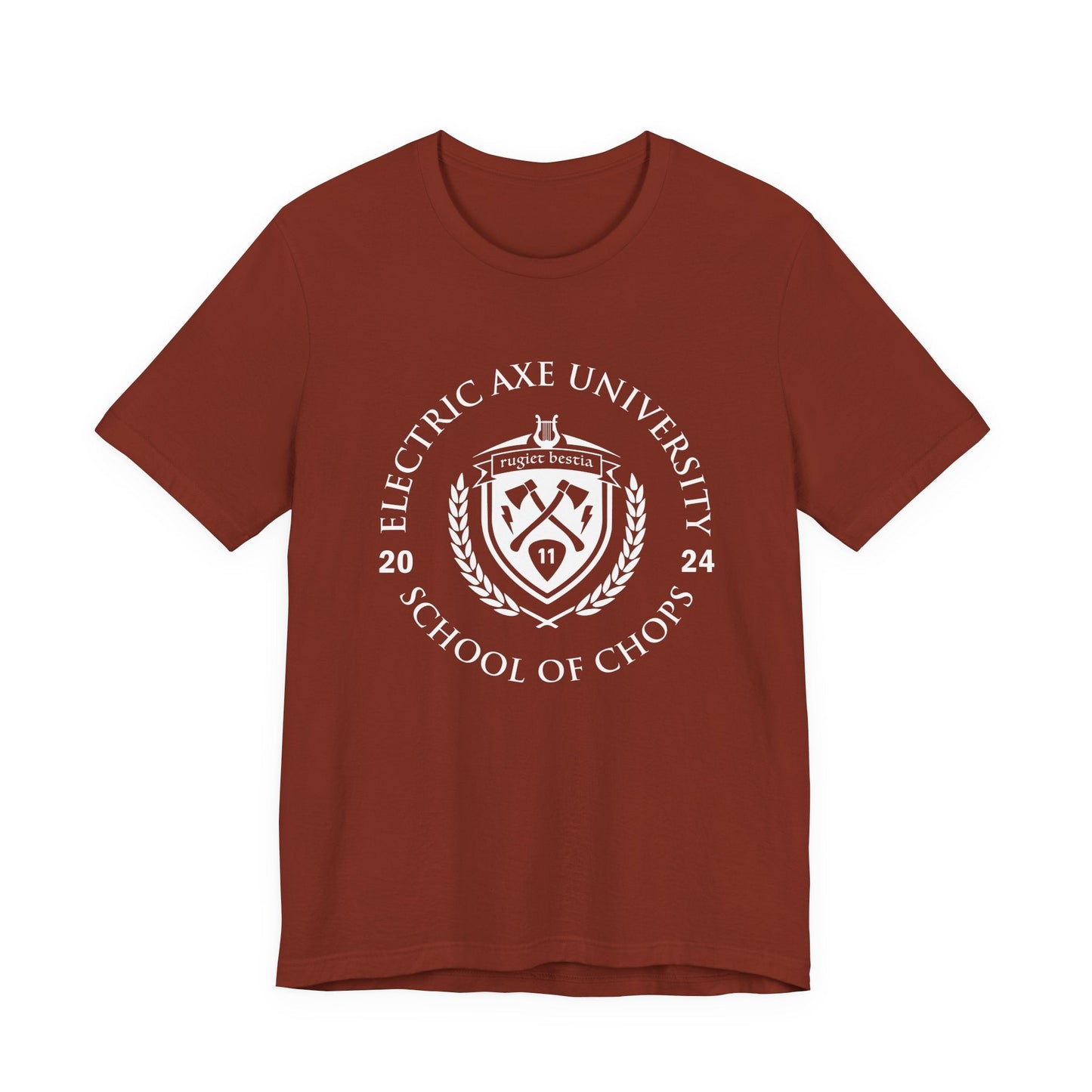 Self-Taught Guitar University T-Shirt, Funny Guitarist Tee Printify