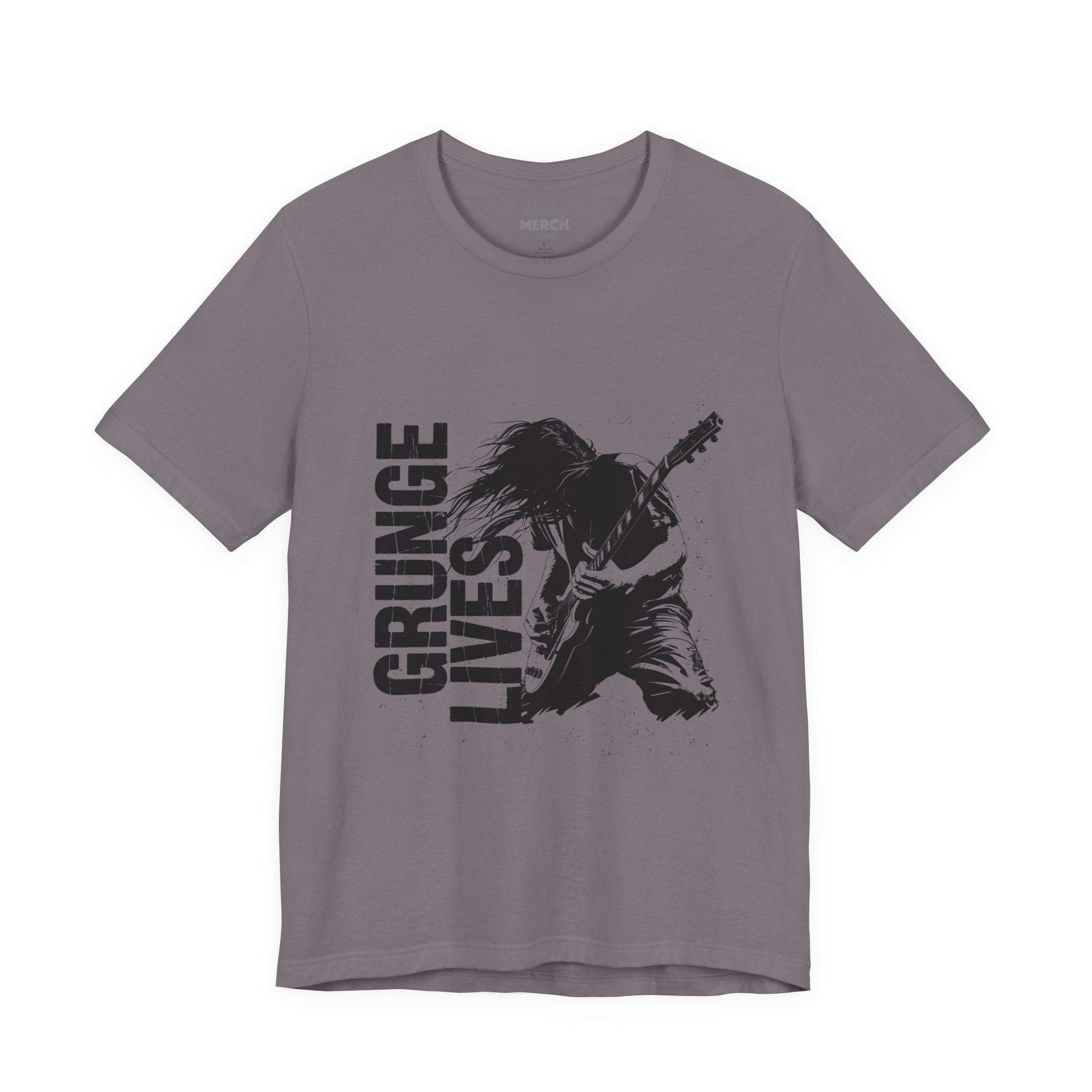 Grunge Lives T-shirt, Music Gift for Guitar Players and Rock fans Printify