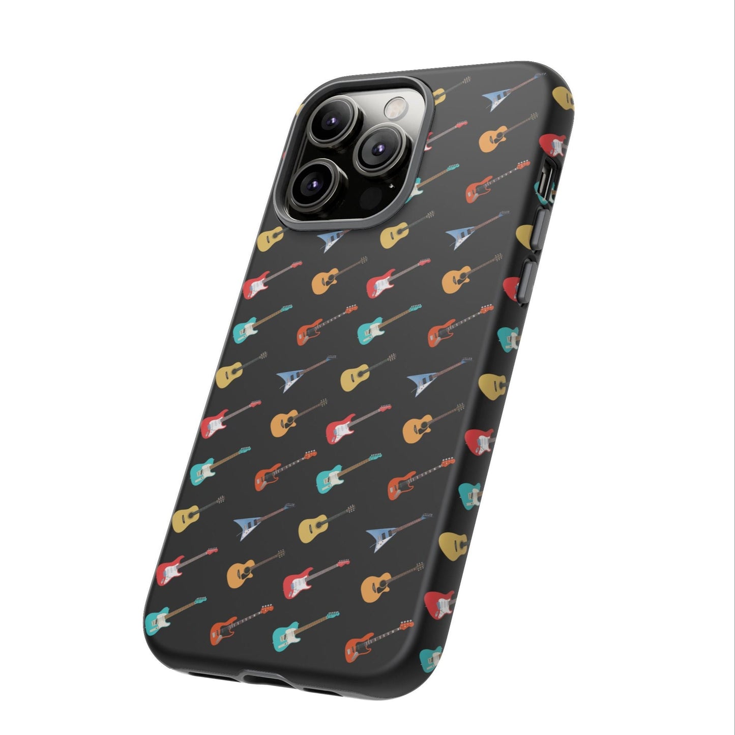 Tiny Guitars Phone Case mock up