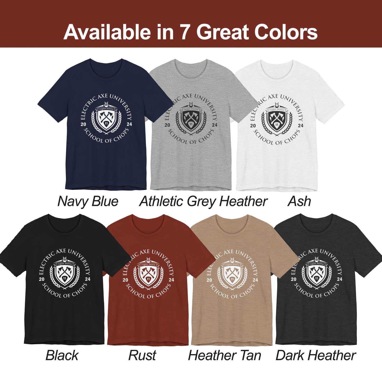 Self-Taught Guitar University T-Shirt, Funny Guitarist Tee Printify