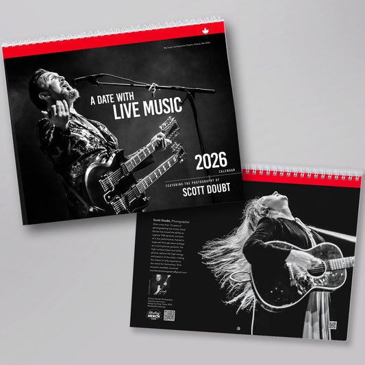 Live Music Wall Calendar