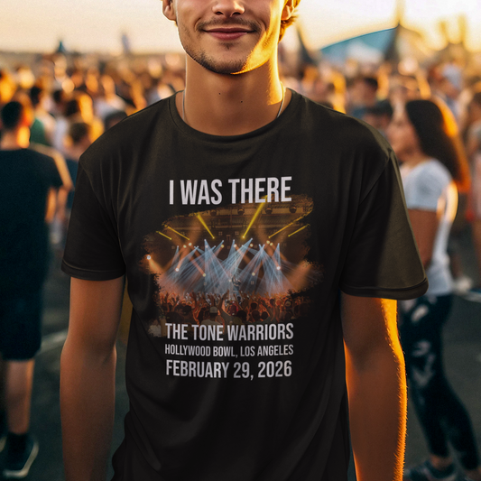I WAS THERE Personalized Concert T-Shirt, Live Music Fan Gift, Custom Shirt with Artist Name, Show Date and Photo AnywherePOD