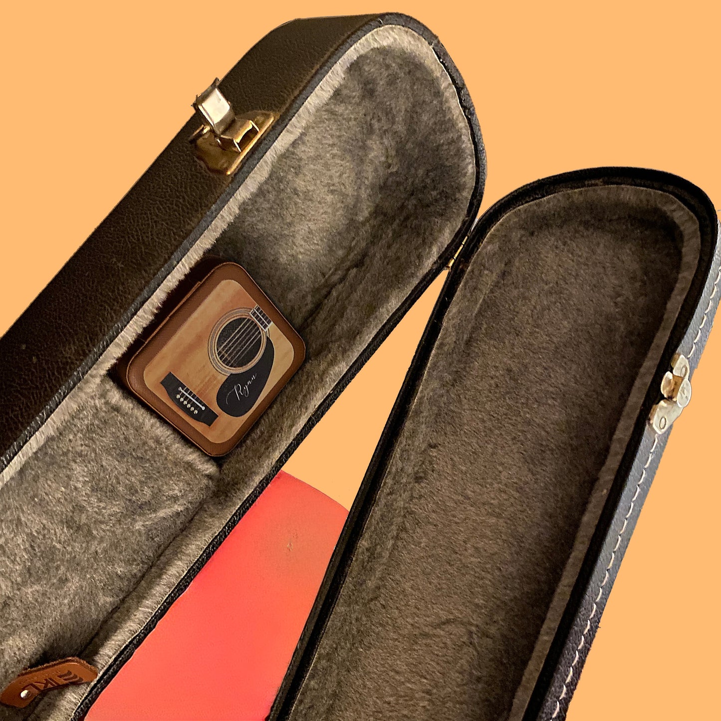 Personalized Compact Guitar Accessory Case for Picks & Paraphernalia, Gift for Guitar Players AnywherePOD