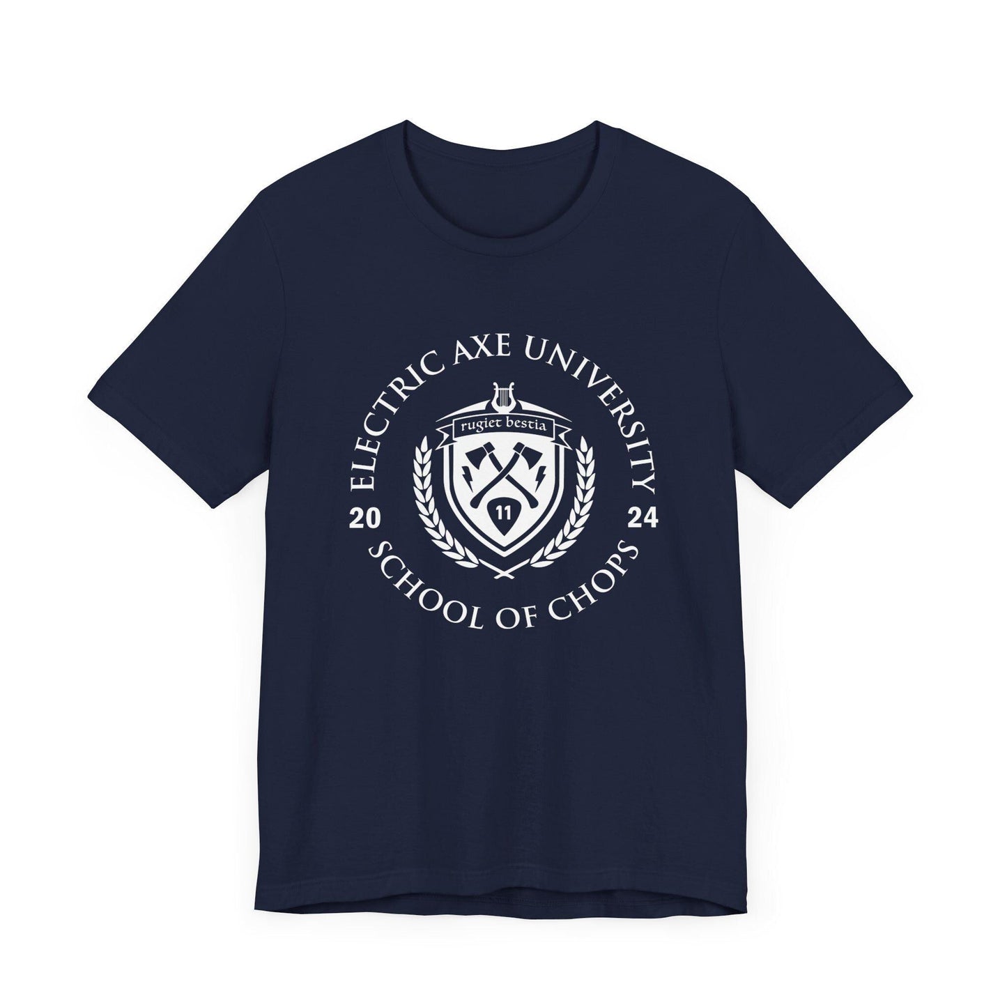 Self-Taught Guitar University T-Shirt, Funny Guitarist Tee Printify