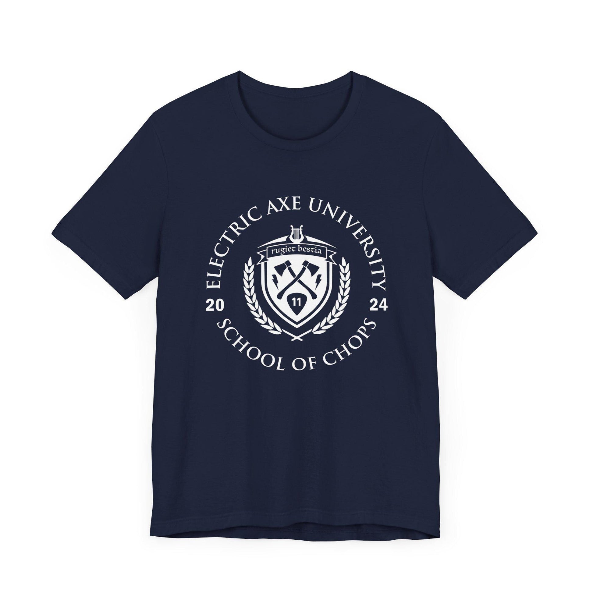 Self-Taught Guitar University T-Shirt, Funny Guitarist Tee Printify