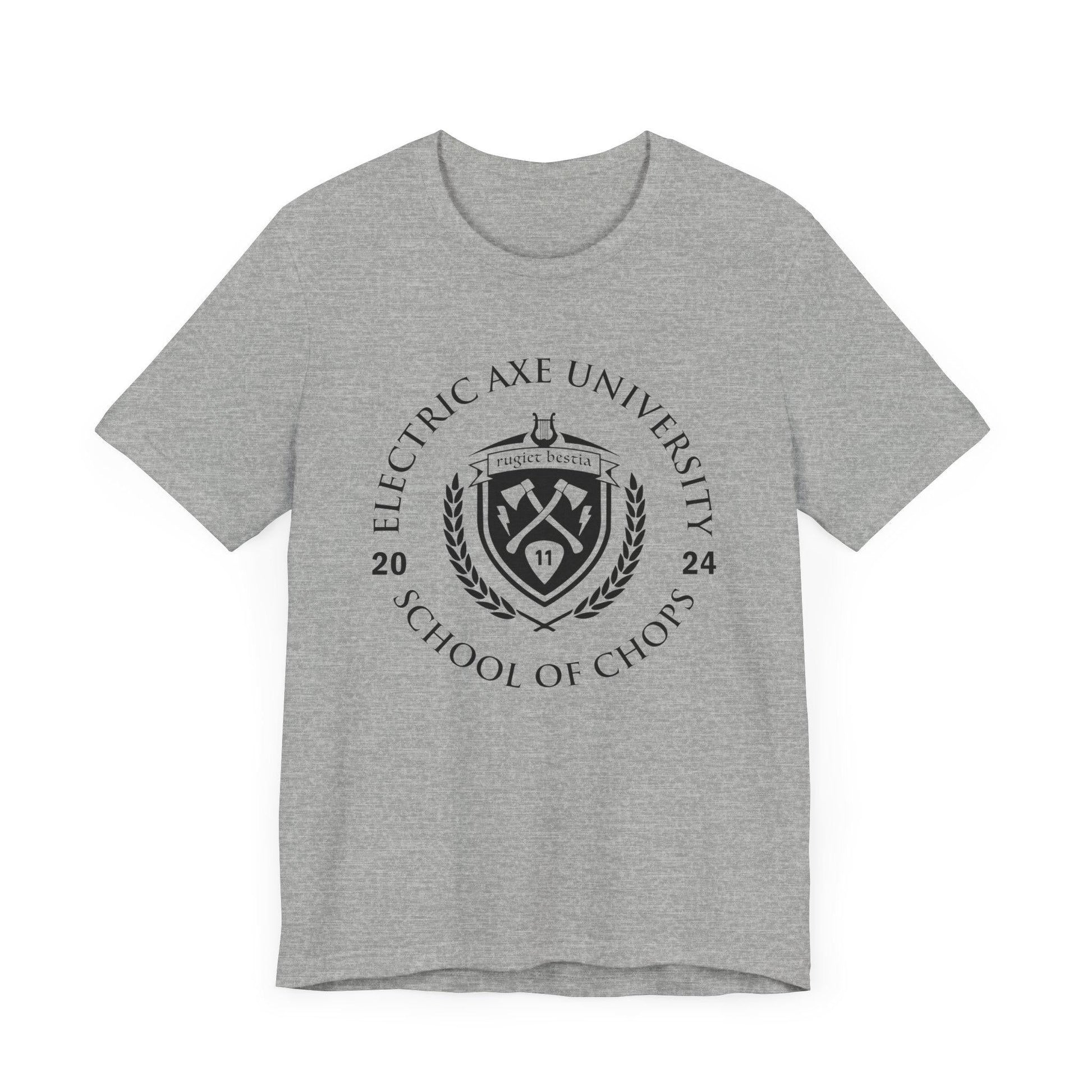 Self-Taught Guitar University T-Shirt, Funny Guitarist Tee Printify