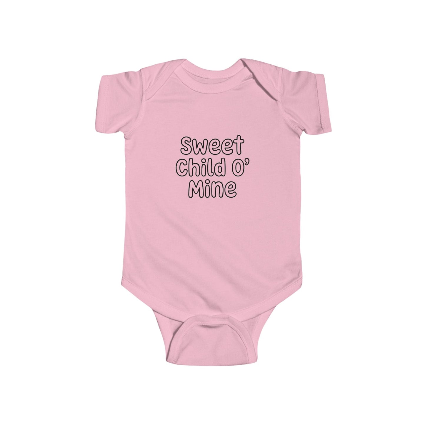 Sweet Child O' Mine Baby Bodysuit, New Mom Gift, Funny Infant Onesie, Retro Rock Baby Shower Present AnywherePOD