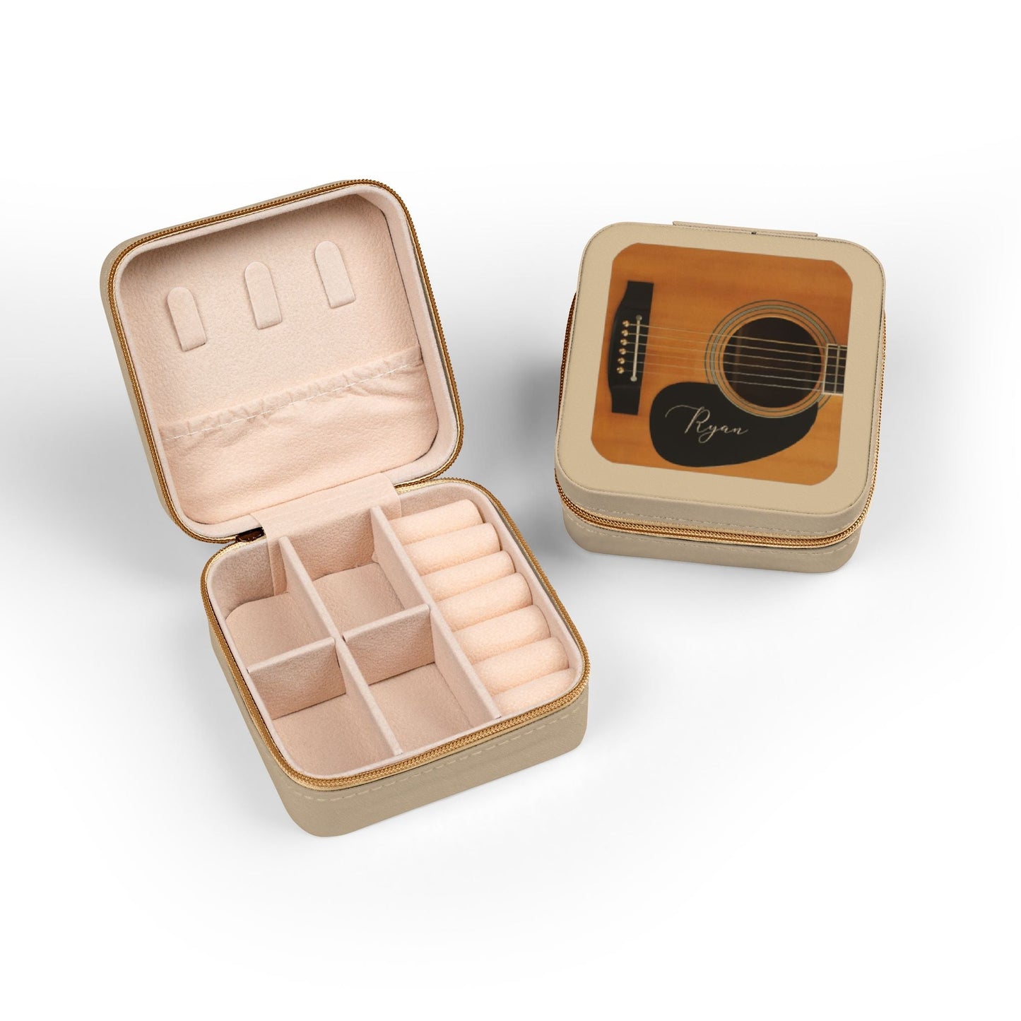 Personalized Compact Guitar Accessory Case for Picks & Paraphernalia, Gift for Guitar Players AnywherePOD