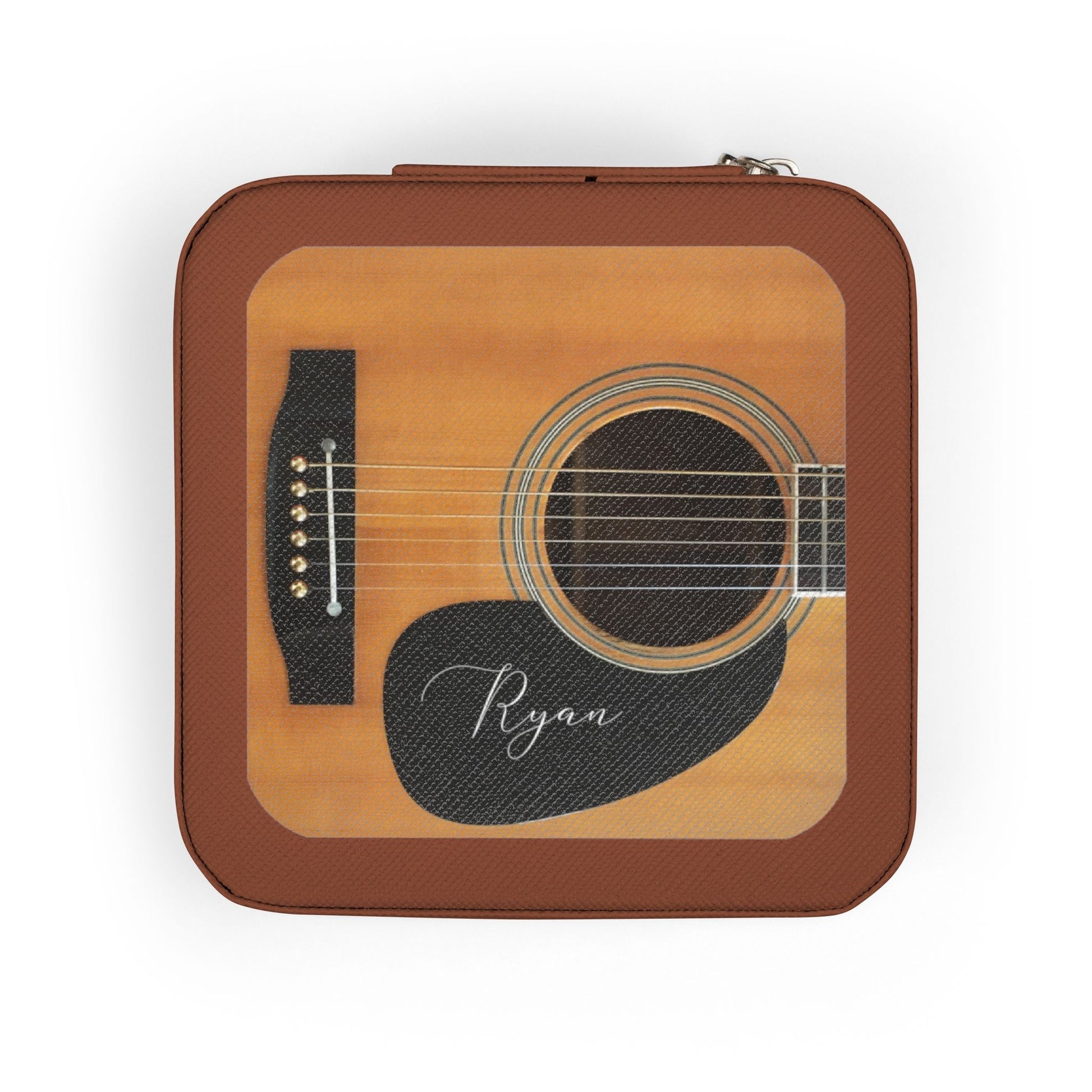 Personalized Compact Guitar Accessory Case for Picks & Paraphernalia, Gift for Guitar Players AnywherePOD