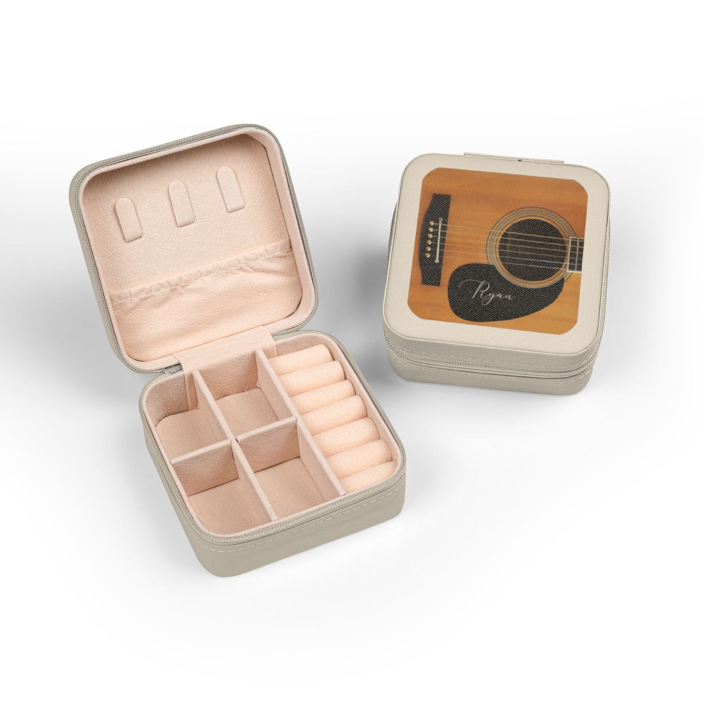 Personalized Compact Guitar Accessory Case for Picks & Paraphernalia, Gift for Guitar Players AnywherePOD