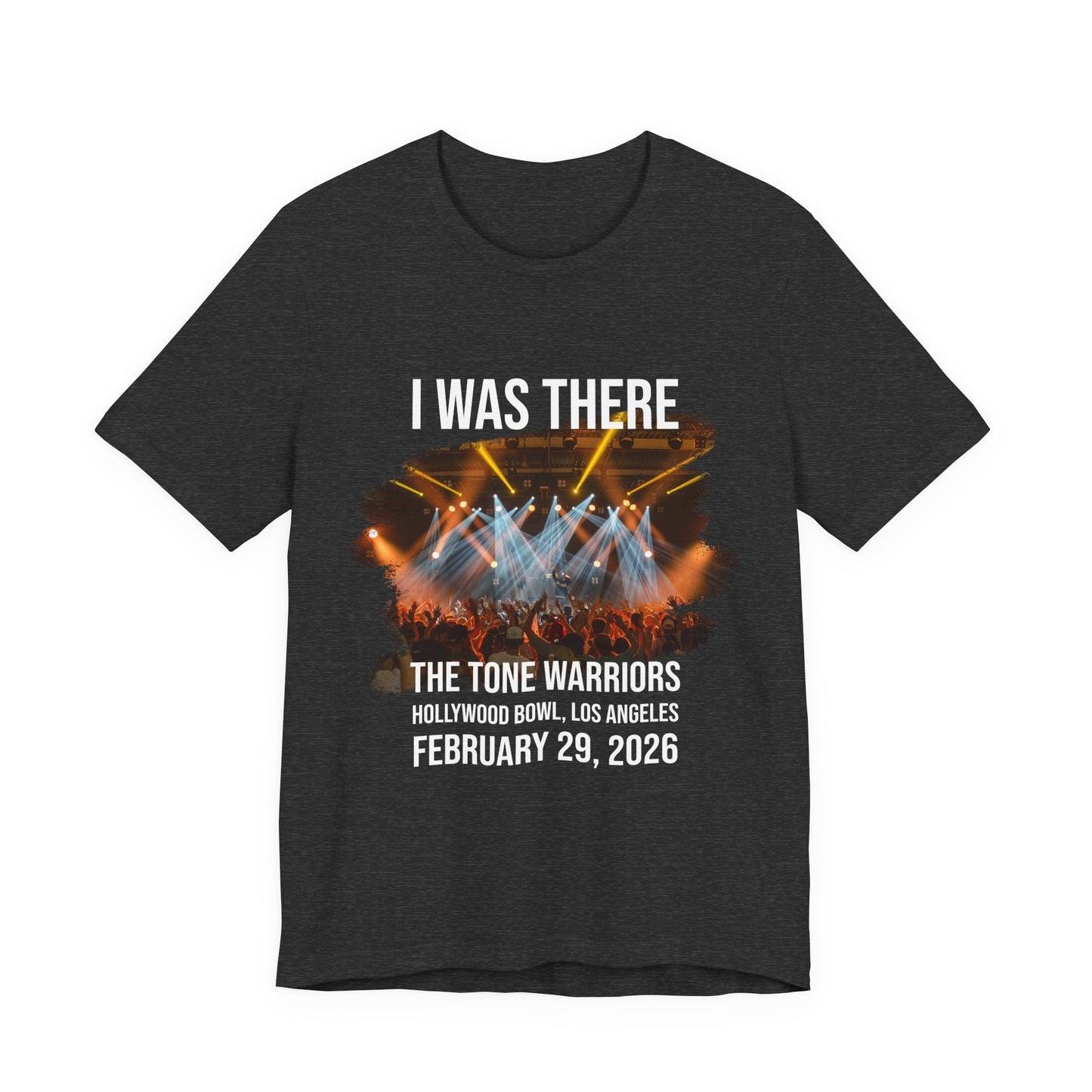 I WAS THERE Personalized Concert T-Shirt, Live Music Fan Gift, Custom Shirt with Artist Name, Show Date and Photo AnywherePOD