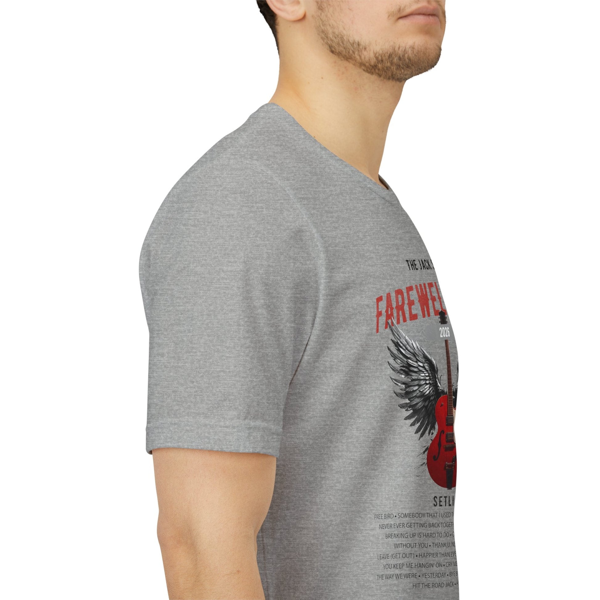 Personalized Retirement T-Shirt, FAREWELL TOUR Premium Music-themed Retirement Gift for Music Fans AnywherePOD