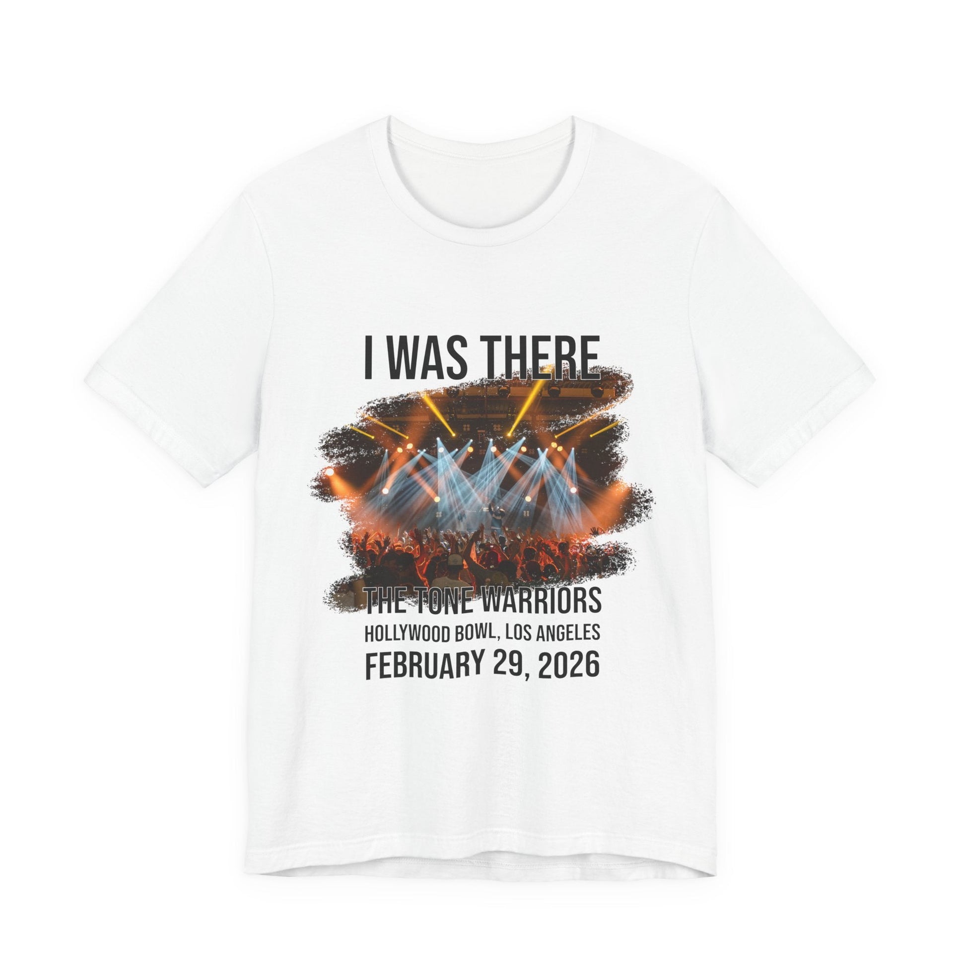 I WAS THERE Personalized Concert T-Shirt, Live Music Fan Gift, Custom Shirt with Artist Name, Show Date and Photo AnywherePOD