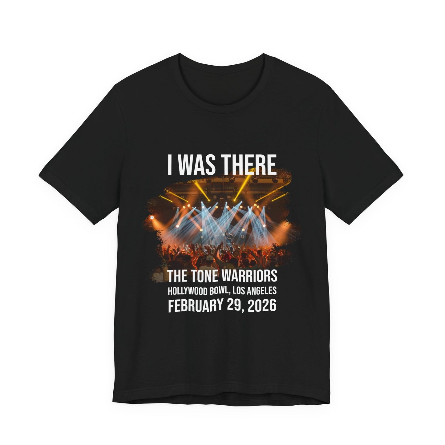 I WAS THERE Personalized Concert T-Shirt, Live Music Fan Gift, Custom Shirt with Artist Name, Show Date and Photo AnywherePOD