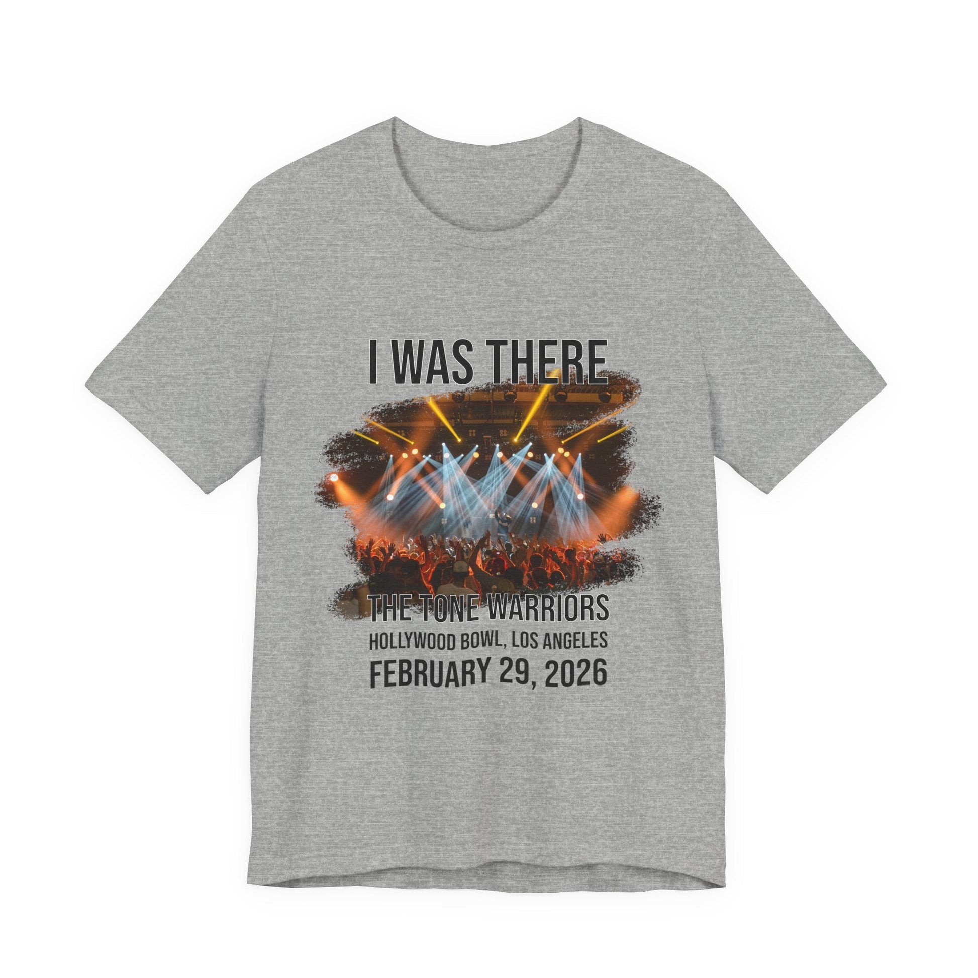 I WAS THERE Personalized Concert T-Shirt, Live Music Fan Gift, Custom Shirt with Artist Name, Show Date and Photo AnywherePOD