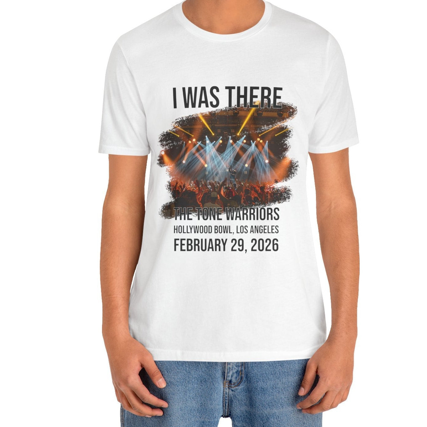 I WAS THERE Personalized Concert T-Shirt, Live Music Fan Gift, Custom Shirt with Artist Name, Show Date and Photo AnywherePOD