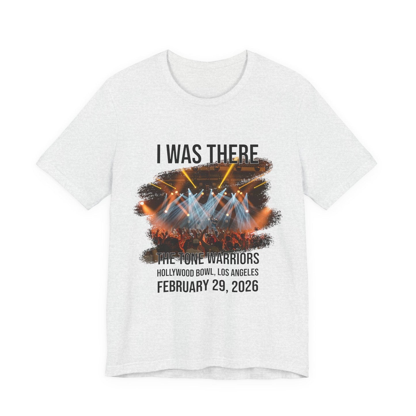 I WAS THERE Personalized Concert T-Shirt, Live Music Fan Gift, Custom Shirt with Artist Name, Show Date and Photo AnywherePOD