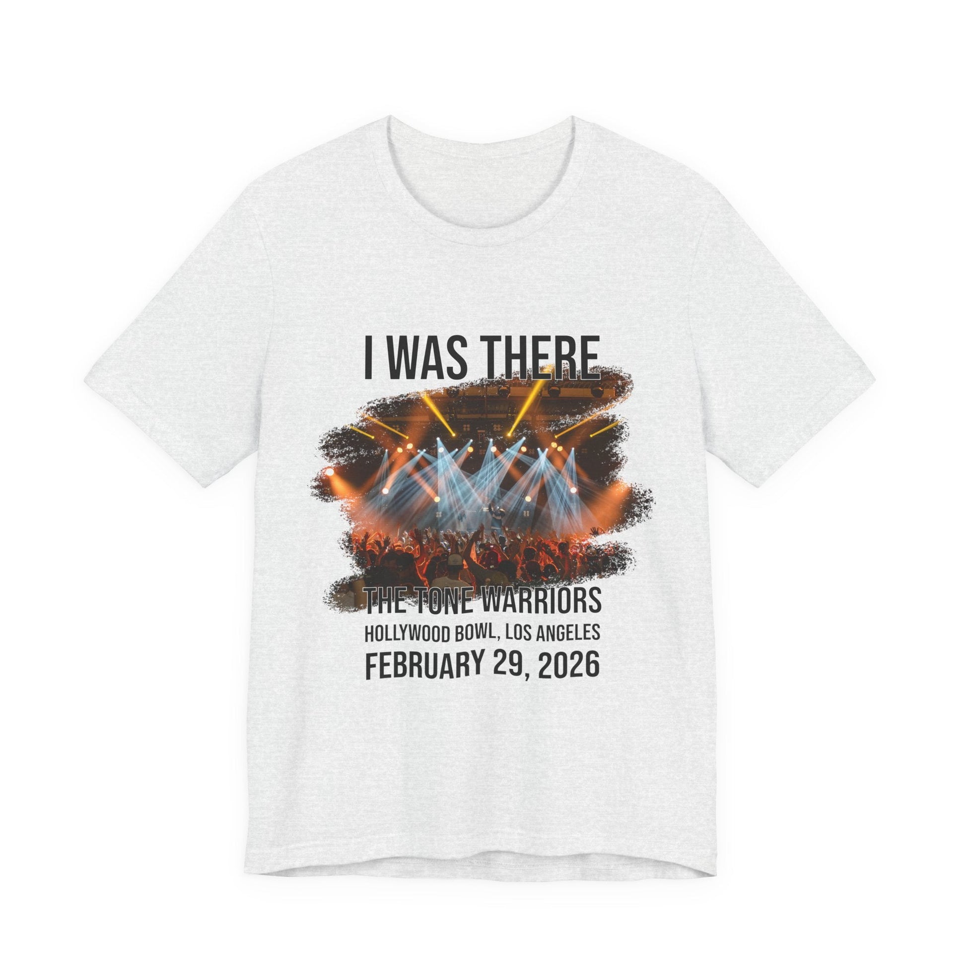 I WAS THERE Personalized Concert T-Shirt, Live Music Fan Gift, Custom Shirt with Artist Name, Show Date and Photo AnywherePOD