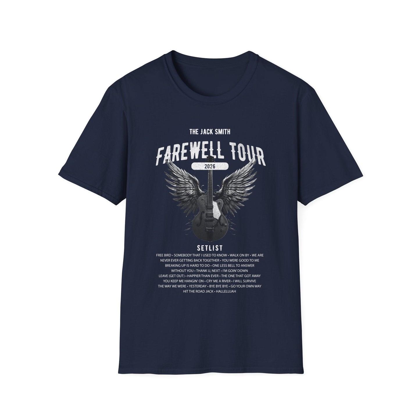 Personalized Retirement FAREWELL TOUR T-shirt, Funny Music-themed Retirement Gift AnywherePOD