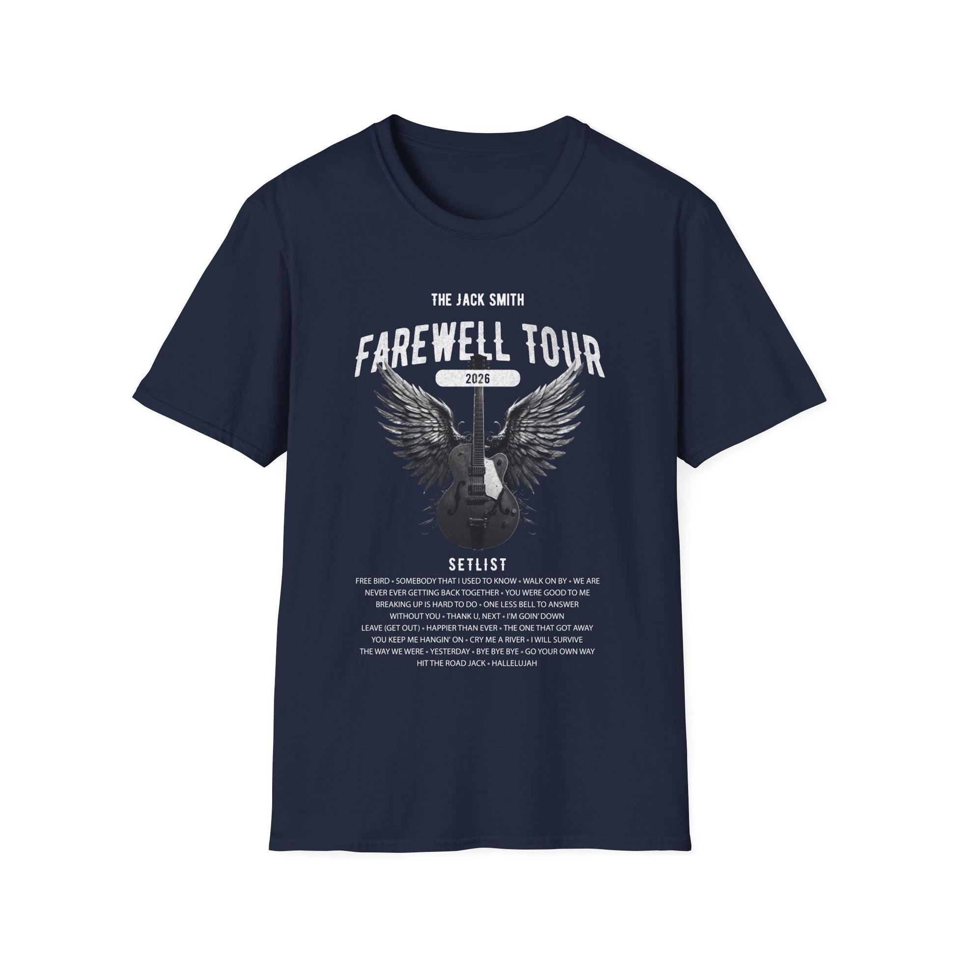 Personalized Retirement FAREWELL TOUR T-shirt, Funny Music-themed Retirement Gift AnywherePOD
