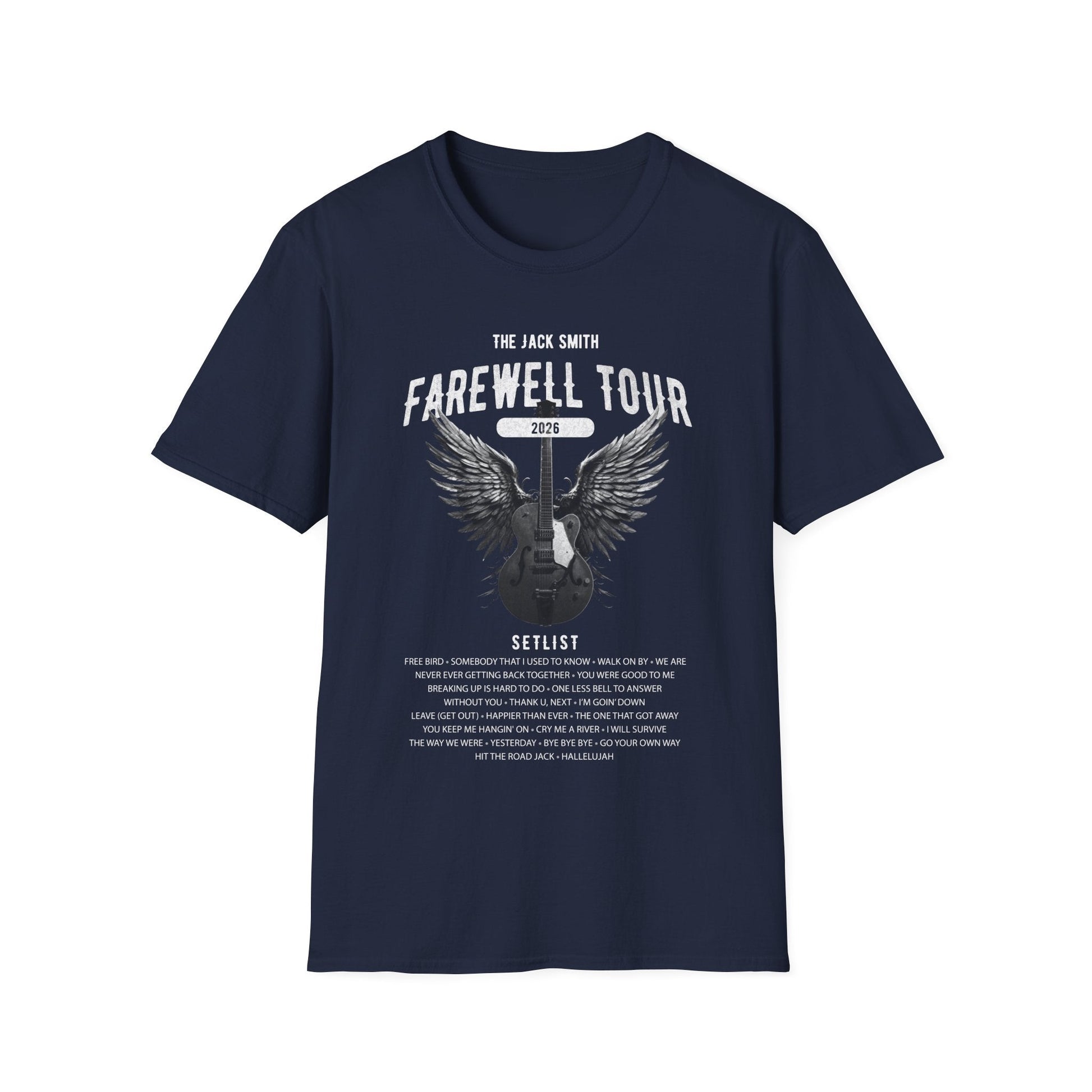 Personalized Retirement FAREWELL TOUR T-shirt, Funny Music-themed Retirement Gift AnywherePOD