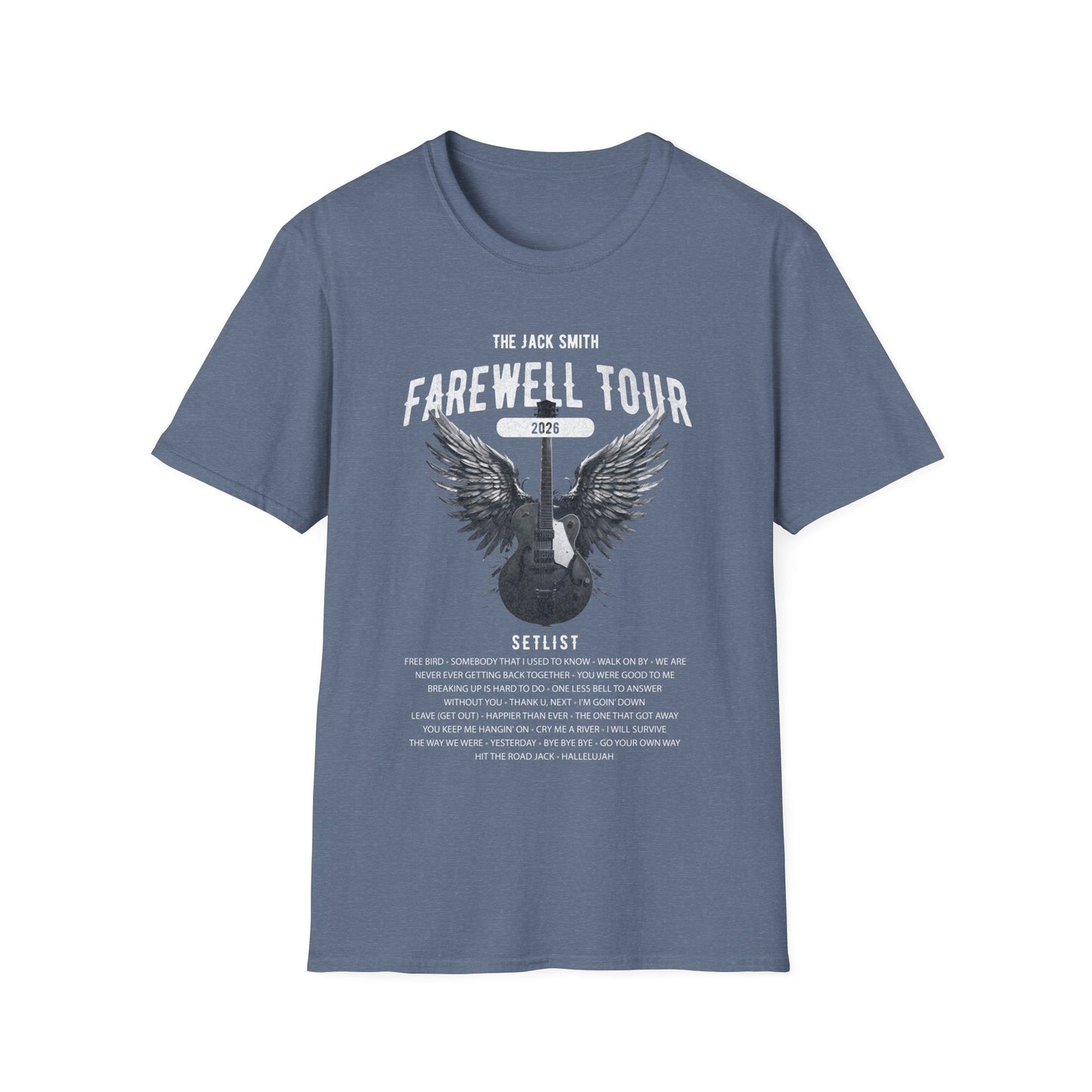 Personalized Retirement FAREWELL TOUR T-shirt, Funny Music-themed Retirement Gift AnywherePOD