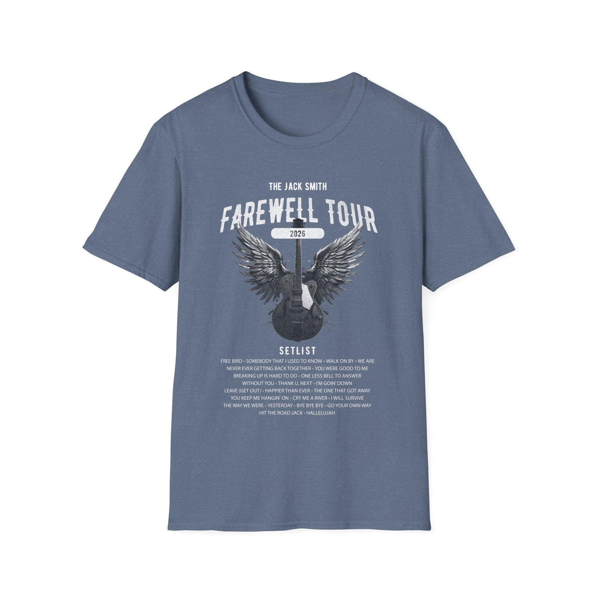 Personalized Retirement FAREWELL TOUR T-shirt, Funny Music-themed Retirement Gift AnywherePOD