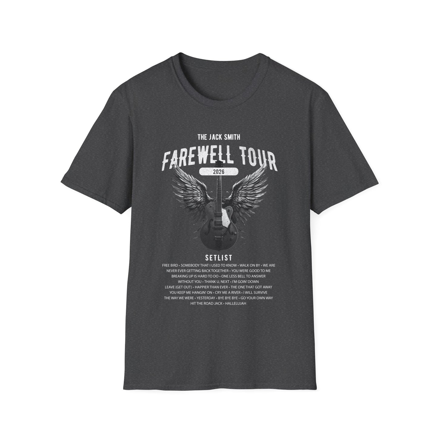 Personalized Retirement FAREWELL TOUR T-shirt, Funny Music-themed Retirement Gift AnywherePOD