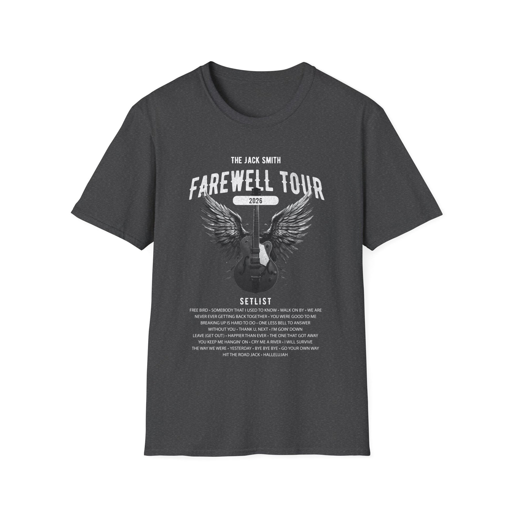 Personalized Retirement FAREWELL TOUR T-shirt, Funny Music-themed Retirement Gift AnywherePOD