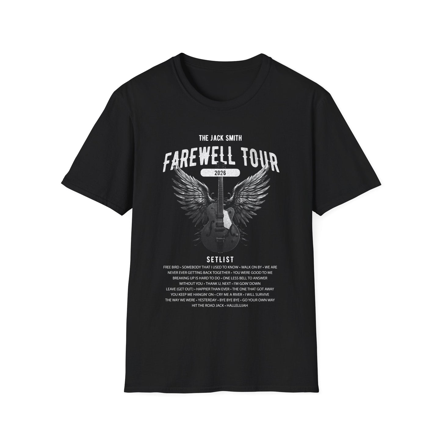 Personalized Retirement FAREWELL TOUR T-shirt, Funny Music-themed Retirement Gift AnywherePOD
